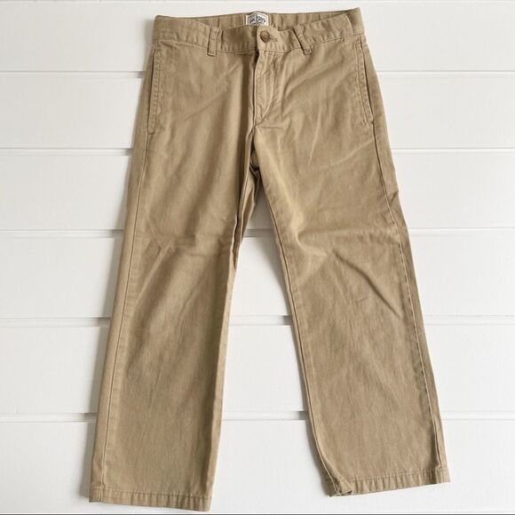 The Children’s Place Khaki Flat Front Chino Pants Size 6 Husky - Picture 2 of 12